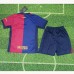 24/25 Kids Barcelona Special Edition Red Blue Kids Jersey Kit short sleeve (Shirt + Short)-4180814