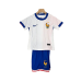 2024 Kids France Away White Kids Jersey Kit short Sleeve (Shirt + Short +Socks)-5888160