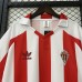 Retro 86/87 Gijon Home Red White Jersey Kit short sleeve-8589271