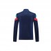 2024 Italy Navy Blue Edition Classic Jacket Training Suit (Top+Pant)-9321330