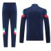 2024 Italy Navy Blue Edition Classic Jacket Training Suit (Top+Pant)-9321330