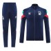 2024 Italy Navy Blue Edition Classic Jacket Training Suit (Top+Pant)-9321330