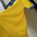 Retro 83/84 Cadiz Home Yellow Jersey Kit Short Sleeve-1967856