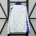 24/25 Real Madrid Trench Coat Reversible White Purple Windbreaker Long Sleeve-6190332