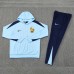2024 France Blue Hodded Edition Classic Jacket Training Suit (Top+Pant)-5259462