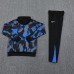 24/25 Inter Milan Gray Blue Hodded Edition Classic Jacket Training Suit (Top+Pant)-2618613