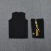 24/25 Real Madrid Black Training jersey Kit Sleeveless Vest (Vest + Short)-8380106