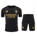 24/25 Real Madrid Black Training Jersey Kit short Sleeve (Shirt + Short)-2641668