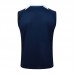 24/25 Real Madrid Nvay Blue Training jersey Kit Sleeveless Vest (Vest + Short)-9399986
