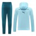 24/25 Marseille Light Green Hooded Edition Classic Jacket Training Suit (Top+Pant)-9086579