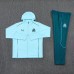24/25 Marseille Light Green Hooded Edition Classic Jacket Training Suit (Top+Pant)-9086579