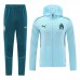 24/25 Marseille Light Green Hooded Edition Classic Jacket Training Suit (Top+Pant)-9086579