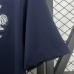 Retro 2014 France Home Nvay Blue Jersey Kit Short Sleeve-9812711