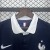 Retro 2014 France Home Nvay Blue Jersey Kit Short Sleeve-9812711