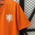 Retro 2014 Netherlands Home Orange Jersey Kit Short Sleeve-2291453
