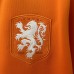 Retro 2014 Netherlands Home Orange Jersey Kit Short Sleeve-2291453