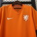Retro 2014 Netherlands Home Orange Jersey Kit Short Sleeve-2291453