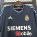 Retro 03/04 Real Madrid Away Navy Blue Jersey Kit Short Sleeve-1361087
