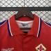 Retro 95/96 Fiorentina Third Away Red Jersey Kit Short Sleeve-263700