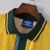 Retro 91/93 Brazil Home Yellow Jersey Kit Short Sleeve-7282618