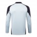 24/25 Juventus White Black Edition Classic Jacket Training Suit (Top+Pant)-9283014