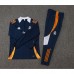 24/25 Real Madrid Nvay Blue Edition Classic Jacket Training Suit (Top+Pant)-9716756