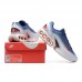 Air Max DN Running Shoes-White/Blue-4091300