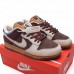 SB Dunk Low Running Shoes-Brown/Gray-6118974