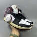 Air Jordan 1 AJ1 High Running Shoes-White/Wine Red-5349625