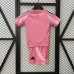 25/26 Kids Miami Home Pink Kids Jersey Kit short sleeve (Shirt + Short)-8444236