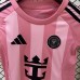 25/26 Kids Miami Home Pink Kids Jersey Kit short sleeve (Shirt + Short)-8444236