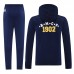 25/26 Real Madrid Hooded Nvay Blue Edition Classic Jacket Training Suit (Top+Pant)-4936266