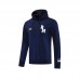 25/26 Real Madrid Hooded Nvay Blue Edition Classic Jacket Training Suit (Top+Pant)-4936266