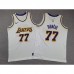 NBA Kids Los Angeles Lakers DONCIC #77 White NBA Kids Jersey-8366866