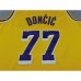 Los Angeles Lakers DONCIC #77 Yellow NBA Jersey-5280112