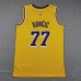 Los Angeles Lakers DONCIC #77 Yellow NBA Jersey-5280112