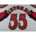 Atlanta Hawks MUTOMBO #55 White NBA Jersey-5427631