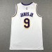 Los Angeles Lakers JAMES JR #9 White NBA Jersey-6187150