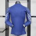 24/25 Paris Saint-Germain PSG Fourth Away Blue Jersey Version Long Sleeve (Player Version)-8905731