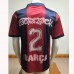 Retro 00/01 Barcelona Co-branded Edition Red Navy Blue Jersey Version Short Sleeve-3202308