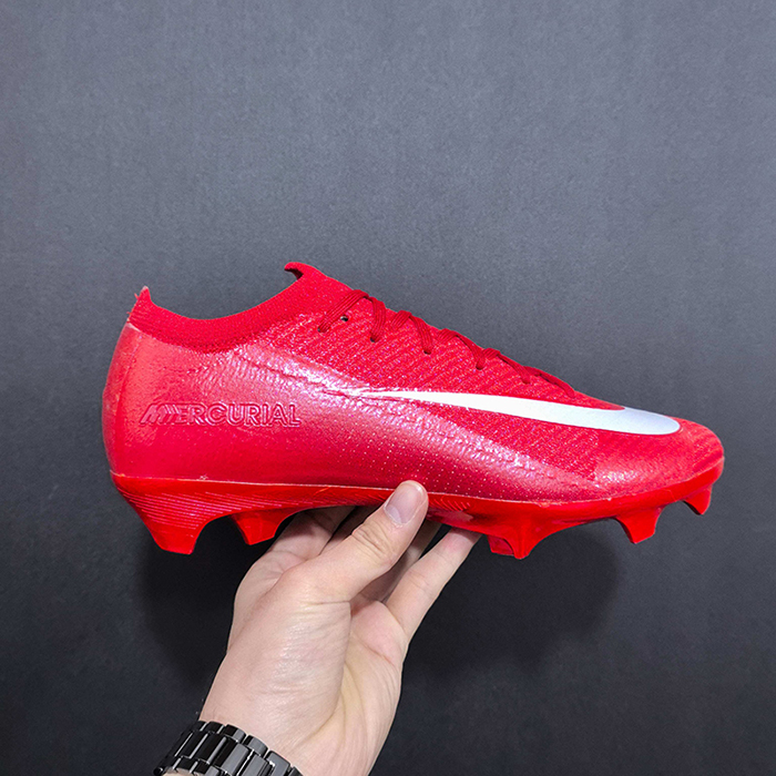 AIR Zoom Mercurial Vapor 16 Elite XXV FG Soccer Shoes-Red/White-3285494