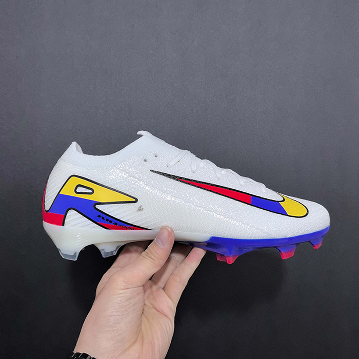 Air Zoom Mercurial Vapor XV Elite FG Soccer Shoes-White/Red-7952887