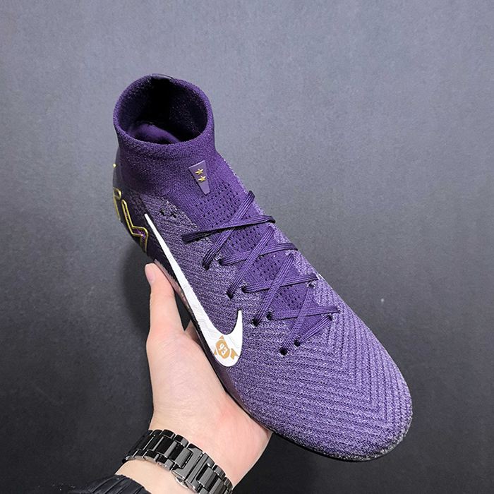 Air Zoom Mercurial Vapor XV Elite FG Soccer Shoes-Purple/White-4046558
