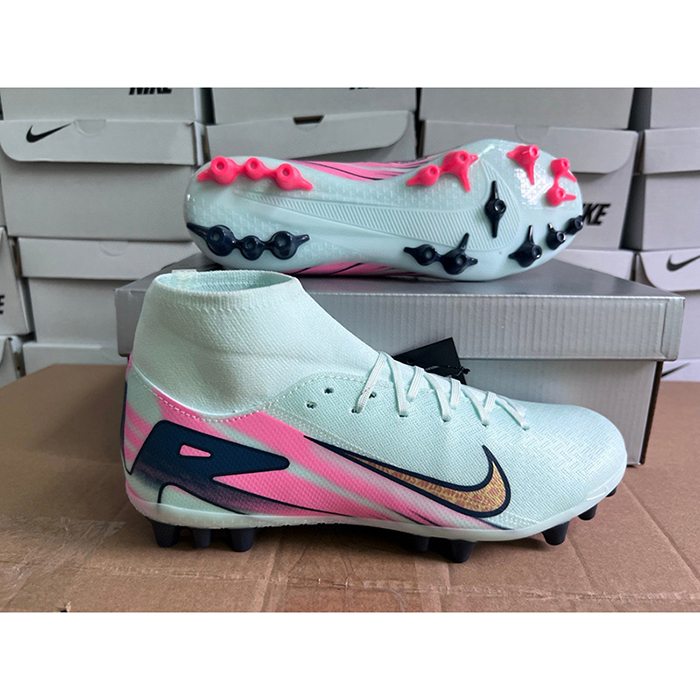 Air Zoom Mercurial Superfly 16 Elite XXV SG Soccer Shoes-White/Pink-8152173