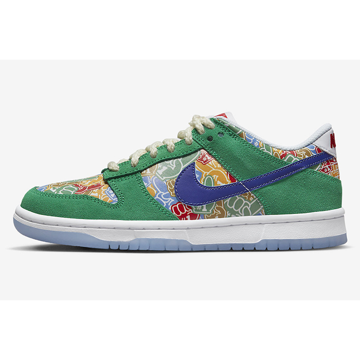 SB Dunk Low“Foam Finger”Running Shoes-Stadium Green/Old Royal-6030785