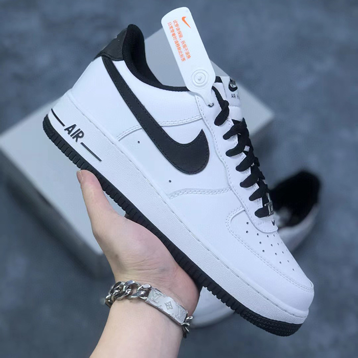 Air Force 1 AF1 Running Shoes-White/Black-5992253
