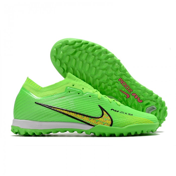 Air Zoom Mercurial Vapor XV Elite TF Soccer Shoes-Green/Yellow-3534843