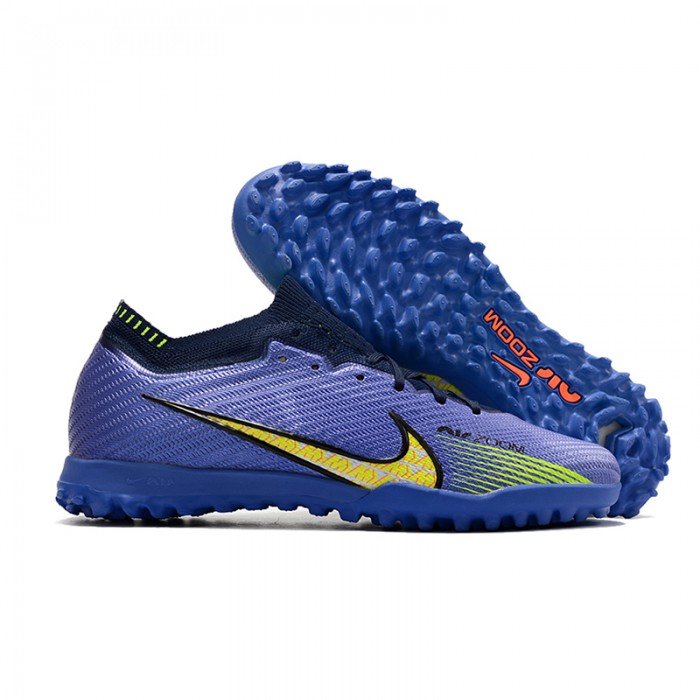 Air Zoom Mercurial Vapor XV Elite TF Soccer Shoes-Navy Blue/Yellow-7218655