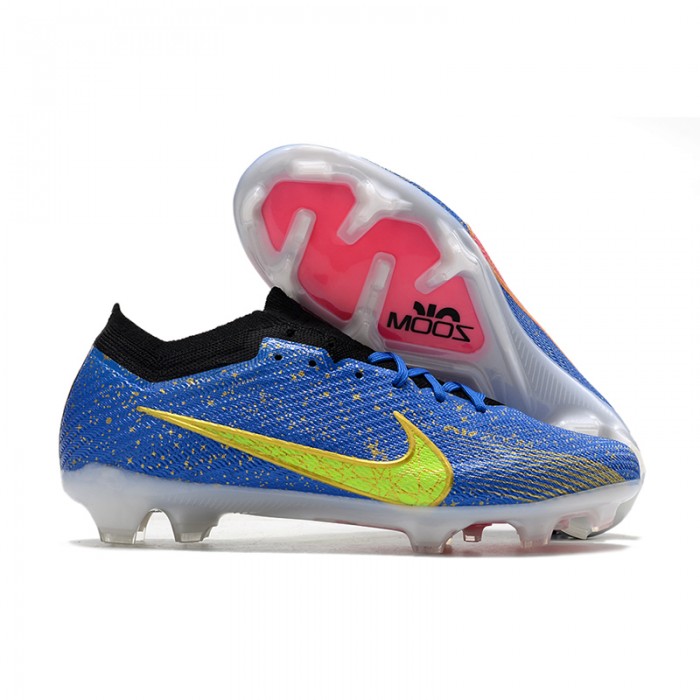 Air Zoom Mercurial Superfly IX Elite FG Soccer Shoes-Blue/Green-9243537