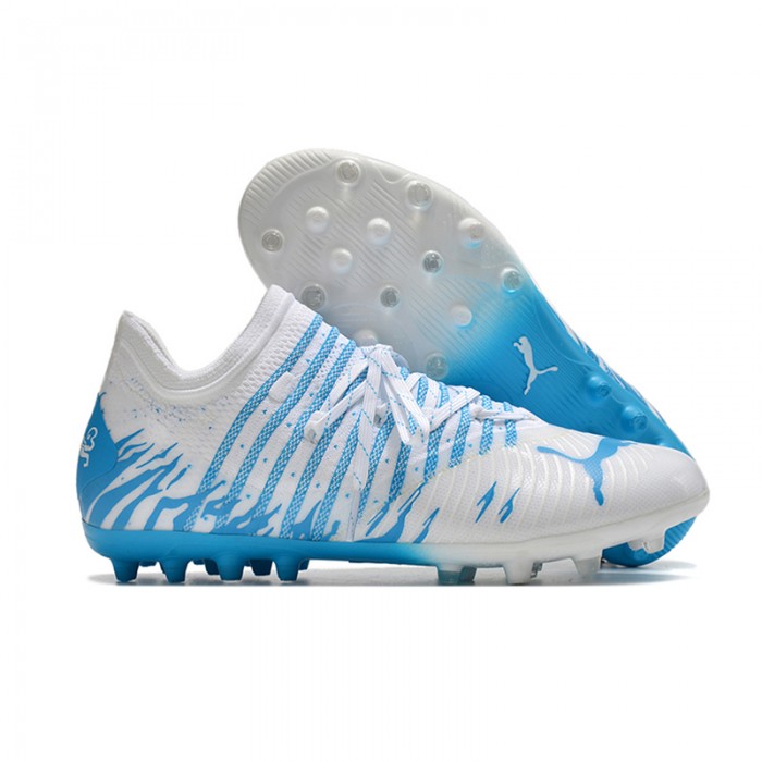 Future Z 1.3 Teazer MG Soccer Shoes-White/Blue-9151074